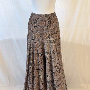 Go Gal Plazzo Pants - Brown/Black